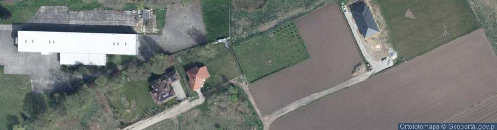 Zdjęcie satelitarne Modrzewiowa ul.