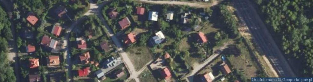 Zdjęcie satelitarne Modrzewiowa ul.