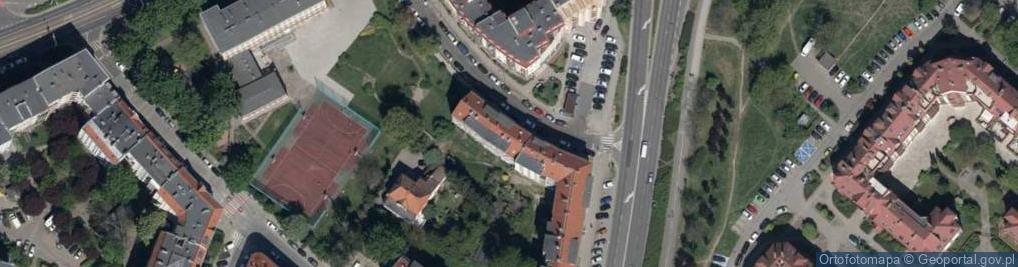 Zdjęcie satelitarne Mosbacha Augusta ul.