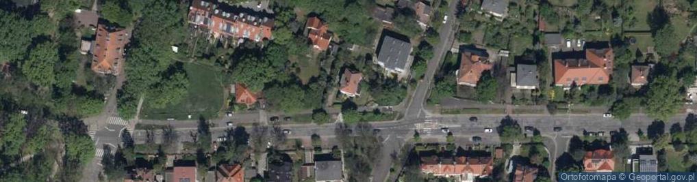 Zdjęcie satelitarne Moniuszki Stanisława ul.
