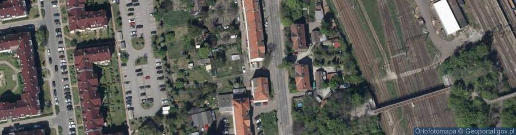 Zdjęcie satelitarne Mościckiego Ignacego ul.