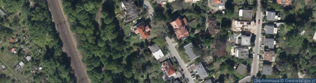 Zdjęcie satelitarne Modlińska ul.
