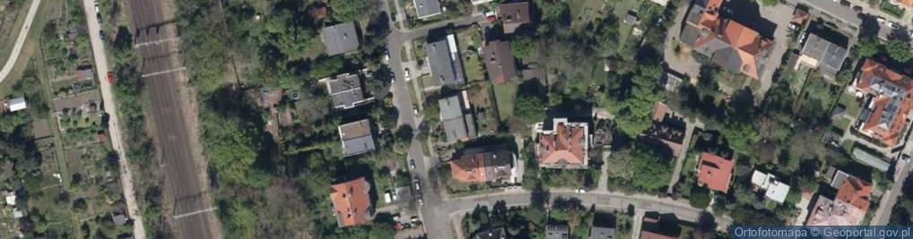 Zdjęcie satelitarne Modlińska ul.