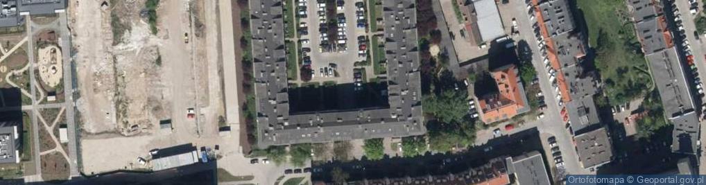 Zdjęcie satelitarne Mosiężna ul.