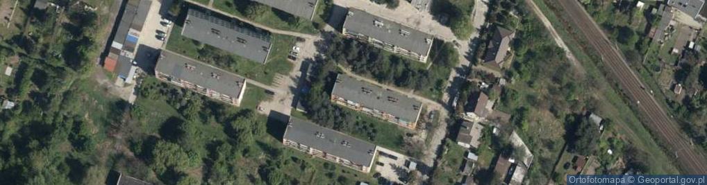Zdjęcie satelitarne Mokrzańska ul.