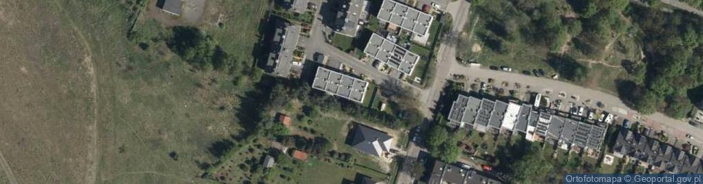 Zdjęcie satelitarne Mokrzańska ul.