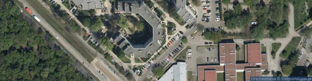 Zdjęcie satelitarne Modra ul.
