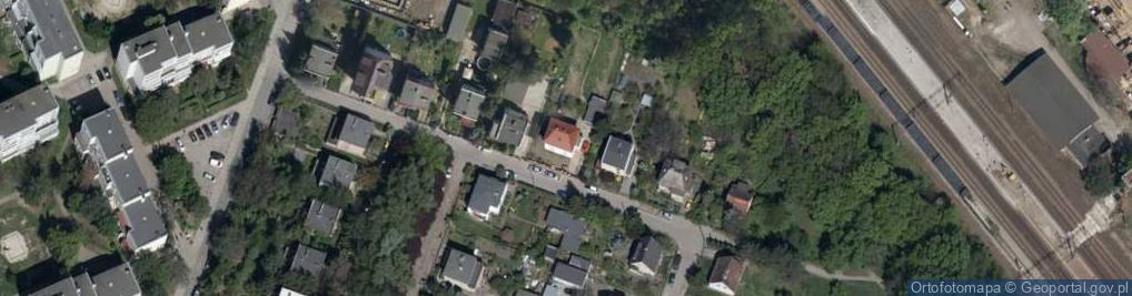 Zdjęcie satelitarne Morska ul.