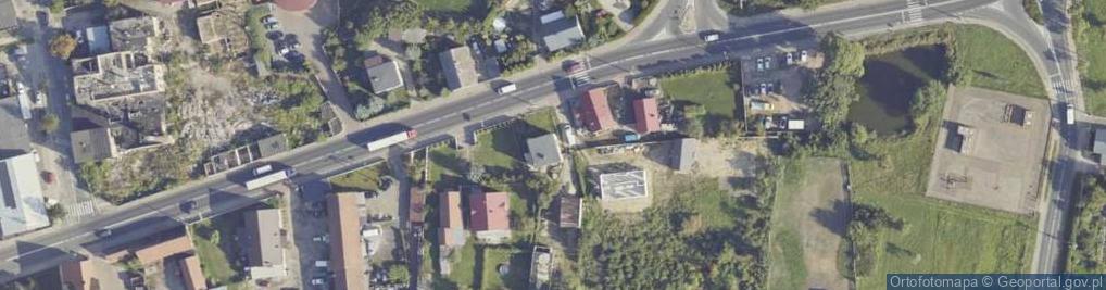 Zdjęcie satelitarne Moniuszki Stanisława ul.