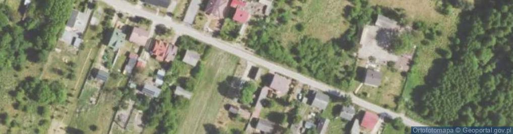 Zdjęcie satelitarne Modrzewiowa ul.
