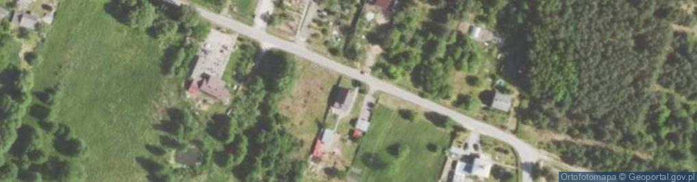 Zdjęcie satelitarne Modrzewiowa ul.