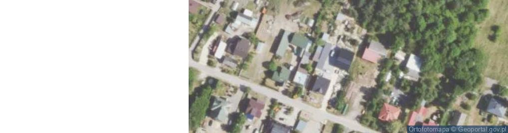 Zdjęcie satelitarne Modrzewiowa ul.