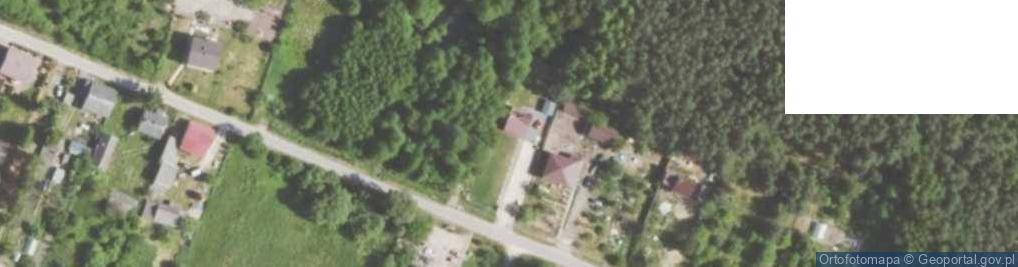 Zdjęcie satelitarne Modrzewiowa ul.