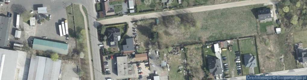 Zdjęcie satelitarne Modra ul.