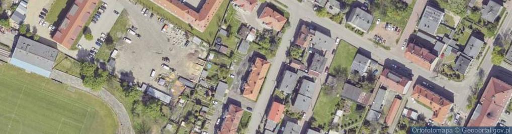 Zdjęcie satelitarne Moniuszki Stanisława ul.