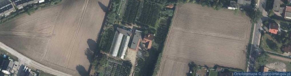 Zdjęcie satelitarne Mokra ul.