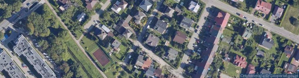 Zdjęcie satelitarne Mokra ul.