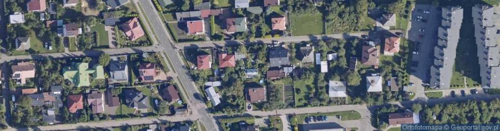 Zdjęcie satelitarne Moniuszki Stanisława ul.