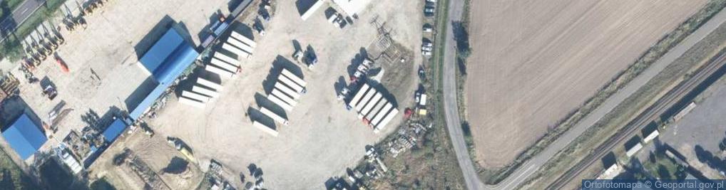 Zdjęcie satelitarne Moderska ul.