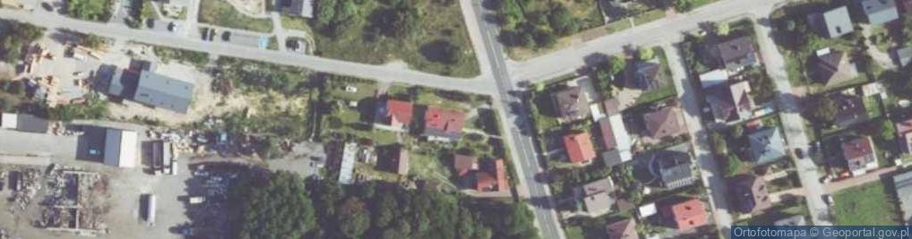 Zdjęcie satelitarne Moniuszki Stanisława ul.
