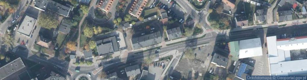 Zdjęcie satelitarne Moniuszki Stanisława ul.