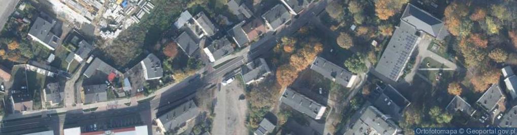 Zdjęcie satelitarne Moniuszki Stanisława ul.