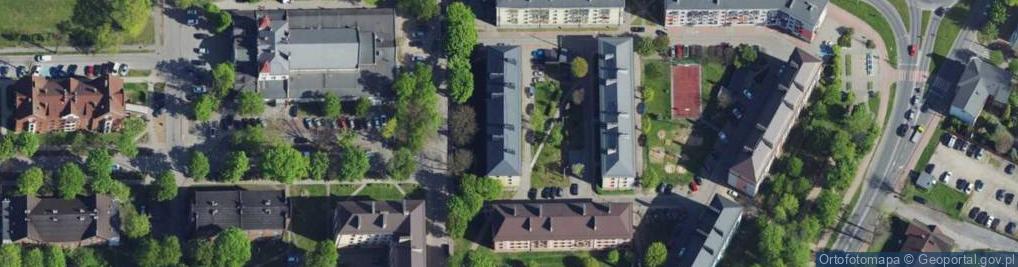 Zdjęcie satelitarne Moniuszki Stanisława ul.