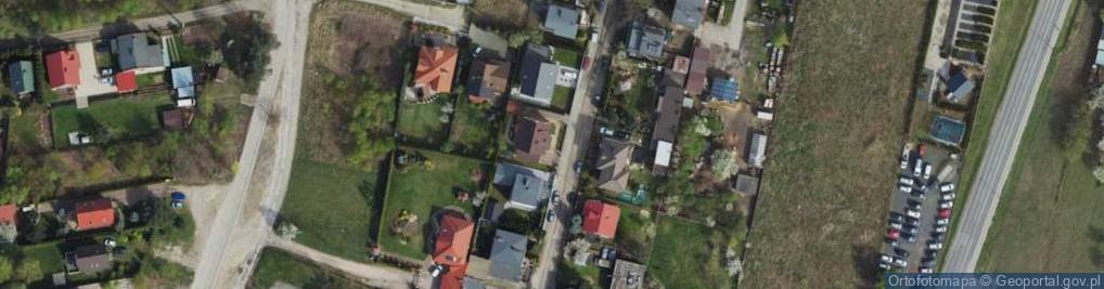 Zdjęcie satelitarne Morenowa ul.