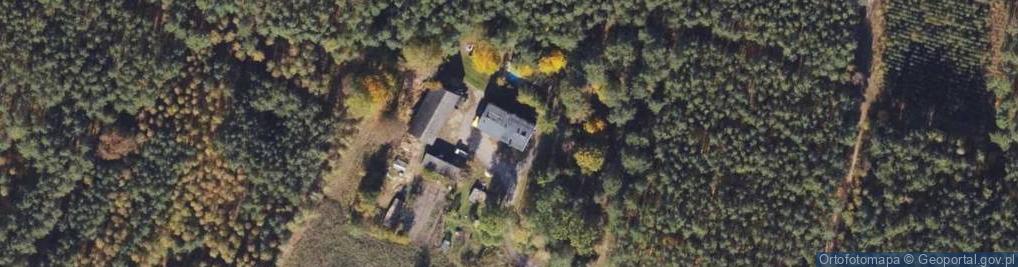 Zdjęcie satelitarne Modrzewiowa ul.