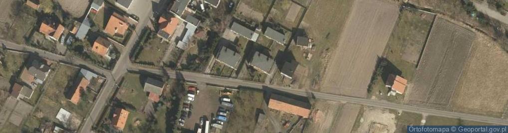 Zdjęcie satelitarne Modrzewiowa ul.