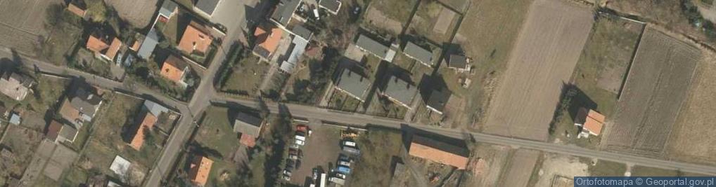 Zdjęcie satelitarne Modrzewiowa ul.