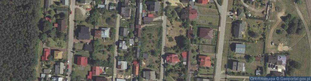 Zdjęcie satelitarne Monopolowa ul.