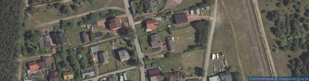 Zdjęcie satelitarne Monopolowa ul.