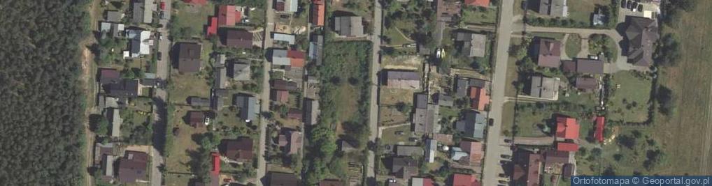 Zdjęcie satelitarne Monopolowa ul.