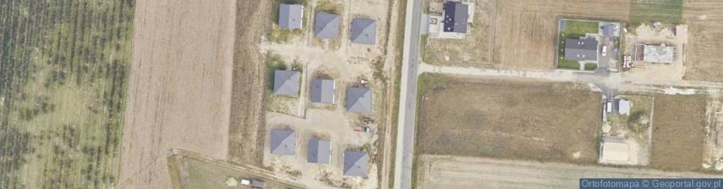 Zdjęcie satelitarne Modrzewiowa ul.
