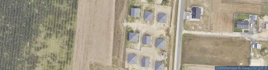 Zdjęcie satelitarne Modrzewiowa ul.