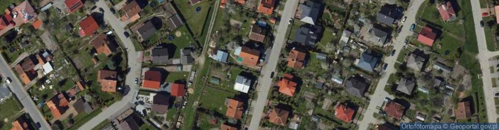 Zdjęcie satelitarne Mrongowiusza ul.