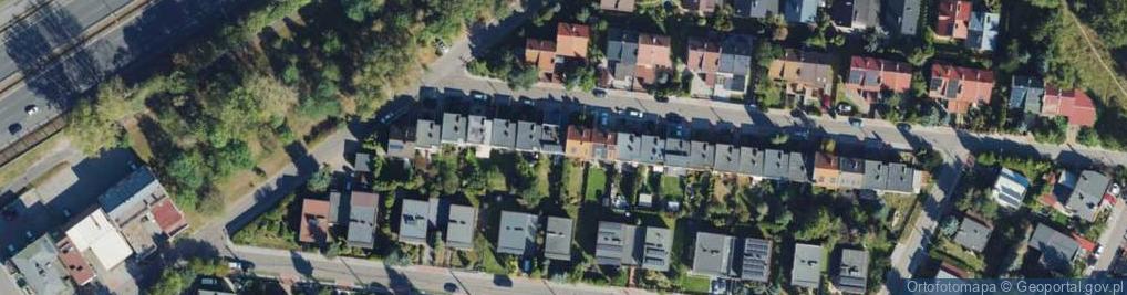Zdjęcie satelitarne Mroźna ul.