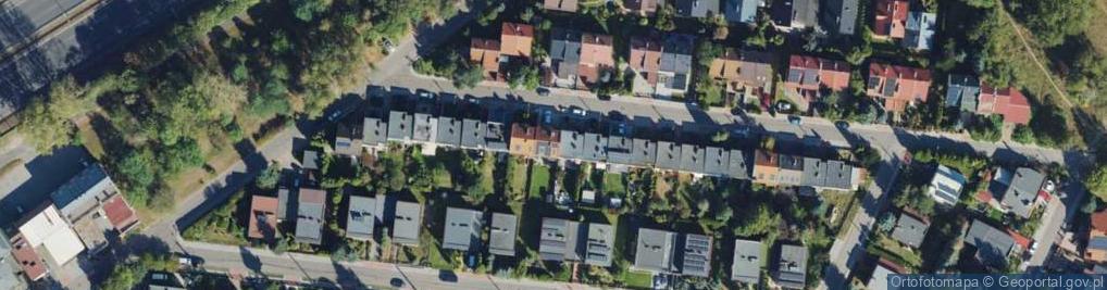 Zdjęcie satelitarne Mroźna ul.