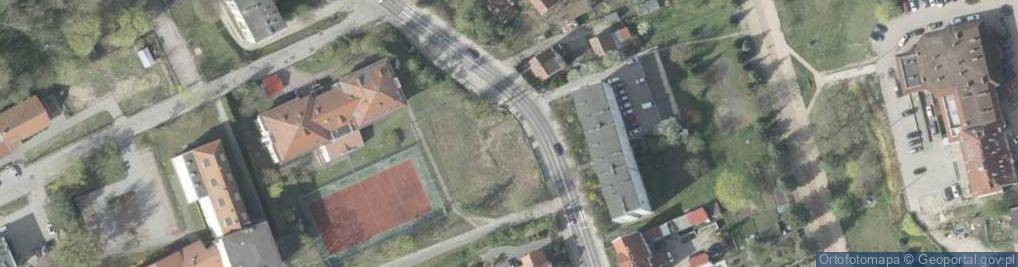 Zdjęcie satelitarne Mrongowiusza ul.