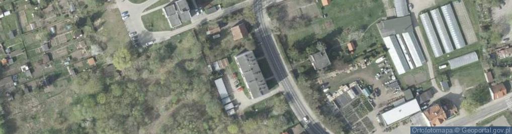 Zdjęcie satelitarne Mrongowiusza ul.