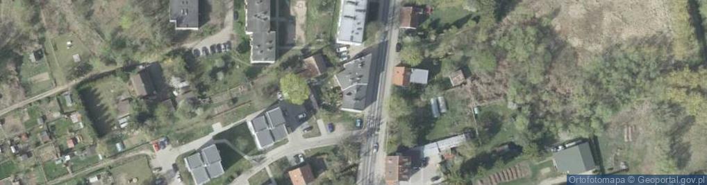 Zdjęcie satelitarne Mrongowiusza ul.