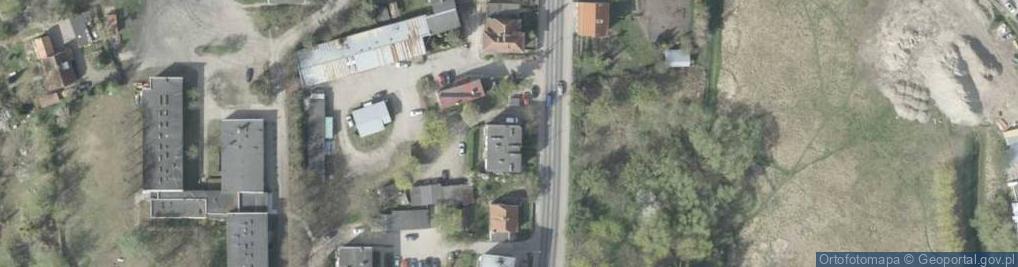Zdjęcie satelitarne Mrongowiusza ul.