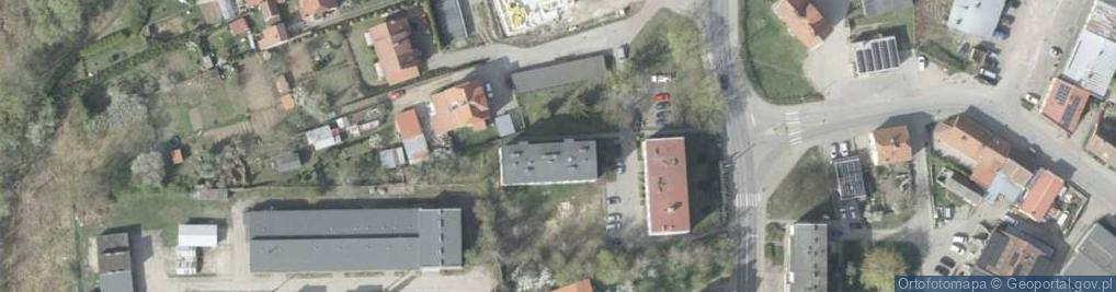 Zdjęcie satelitarne Mrongowiusza ul.