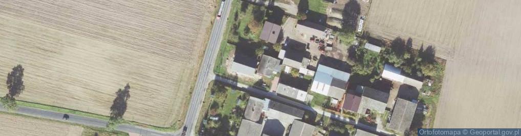 Zdjęcie satelitarne Mroczeń ul.