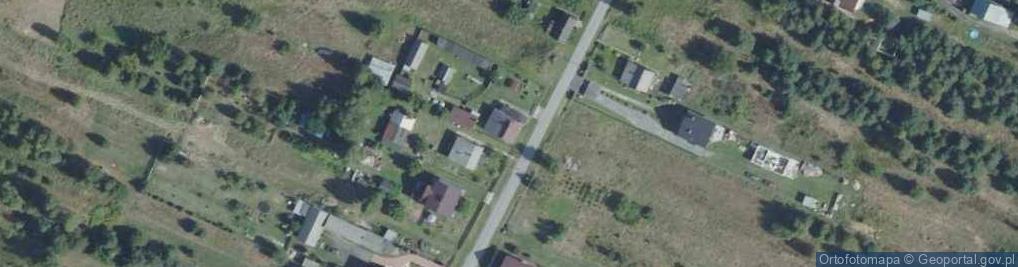 Zdjęcie satelitarne Mroczków-Kapturów ul.