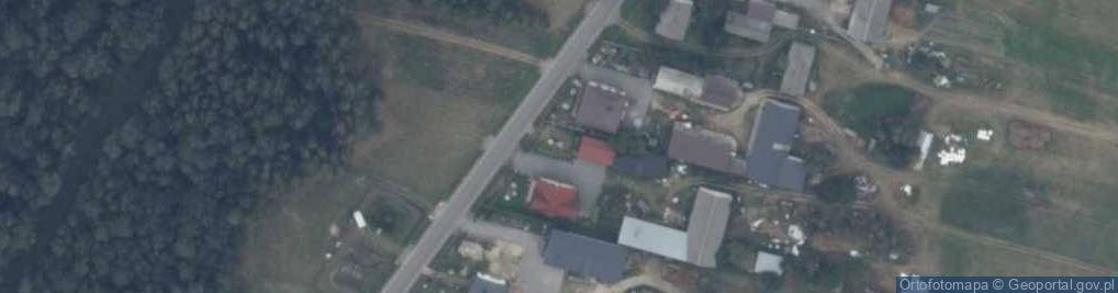 Zdjęcie satelitarne Mroków ul.