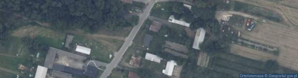 Zdjęcie satelitarne Mroków ul.