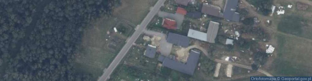 Zdjęcie satelitarne Mroków ul.