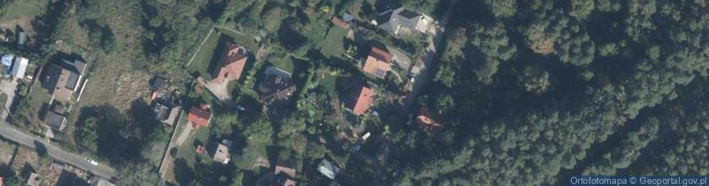 Zdjęcie satelitarne Mroczna ul.